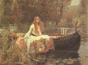 John William Waterhouse The Lady of Shalott oil painting artist